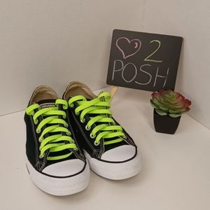 Converse Black All Star Low Top Women Sz 7